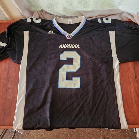 Rare Vintage Kansas City Brigade Arena Football Screenprint Jersey XXL - Picture 1 of 6